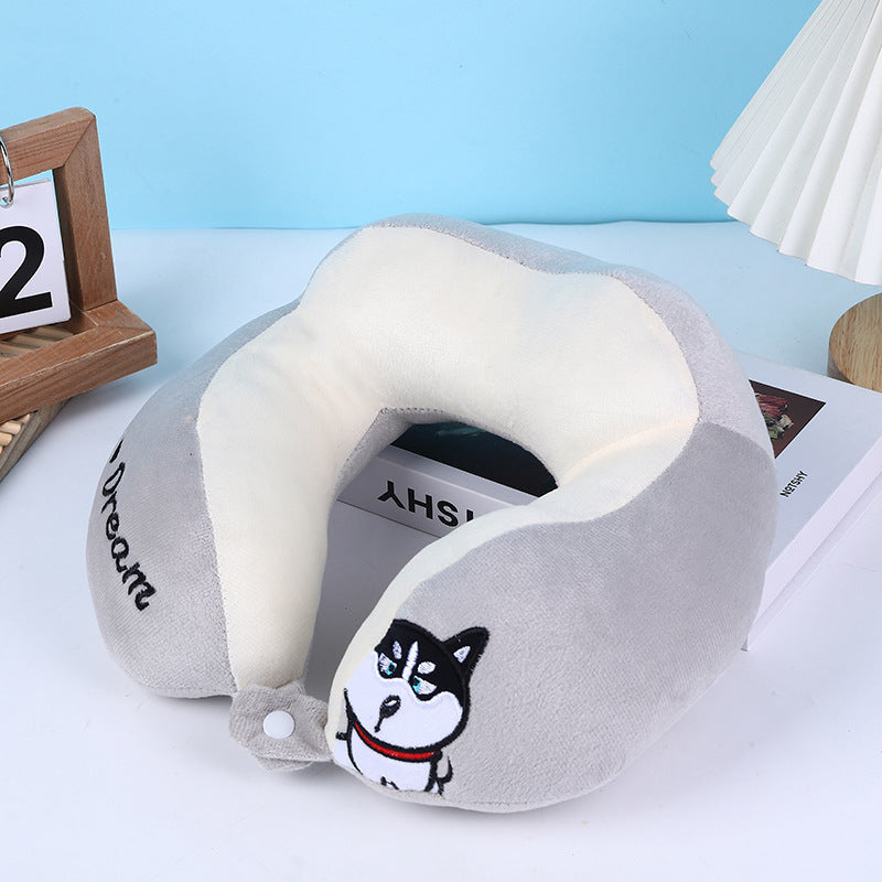 Cartoon U-shaped Nap Car Pillow