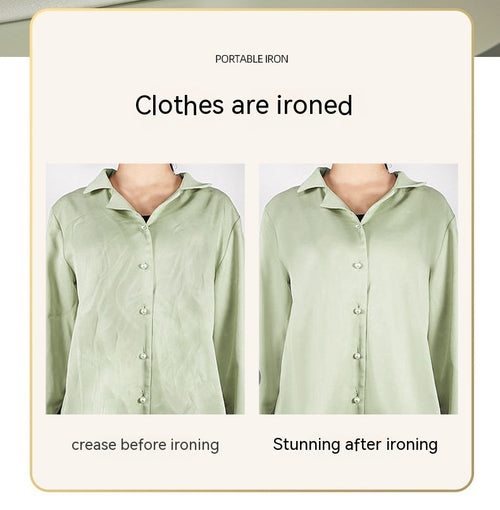 Mini Portable Handheld Garment Steamer Fabric Steam Iron For Clothes Travel Home Appliances Vertical US Plug Ironing Machine