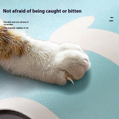 Pet Feeding Mat Silicone Non-slip Waterproof Feeding Splash-proof Mat