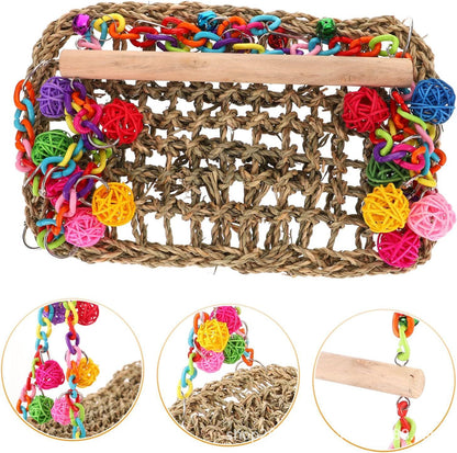 Parrot Toys Climbing Net Hammock Medium And Large Toy Bird Cage