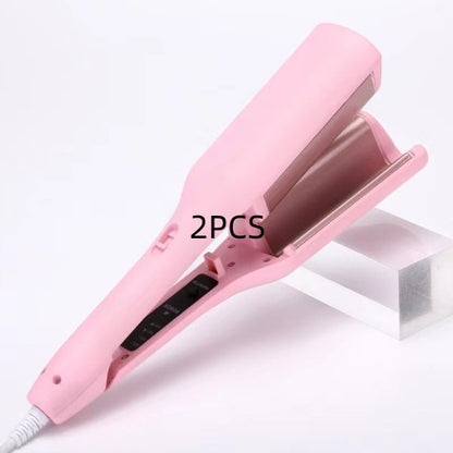 Hair Curling Iron 32mm Deep Wave Hair Curler 4 Temperature Adjustable Fast Heating Crimping Iron Styler Wand For All Hair Style