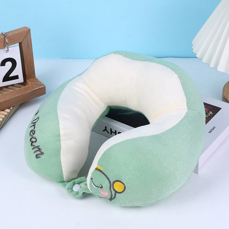 Cartoon U-shaped Nap Car Pillow