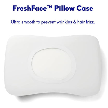 Deep Sleep Pillow, Design for Side & Back Sleepers, Orthopedic Cervical Shape Gently Cradles Head & Provides Neck Support & Shoulder Pain Relief